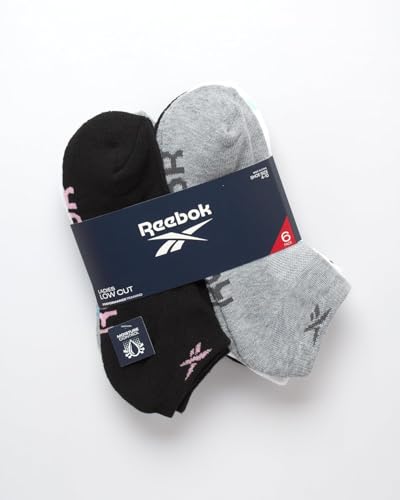 Reebok Women's Low Cut Performance Cushion Comfort Socks - Breathable Athletic Socks for Women (4-10)  
Reebok Women's 6