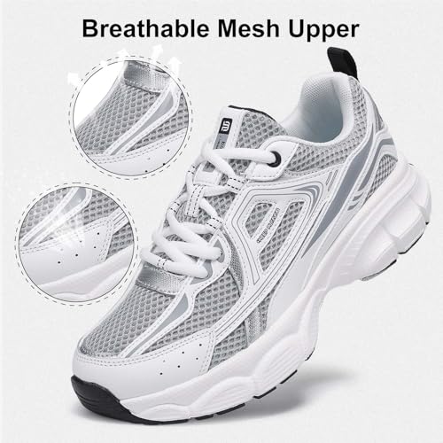 Women's Chunky Fashion Sneakers Casual Athletic Shoes Mesh Breathable Platform Walking Shoes