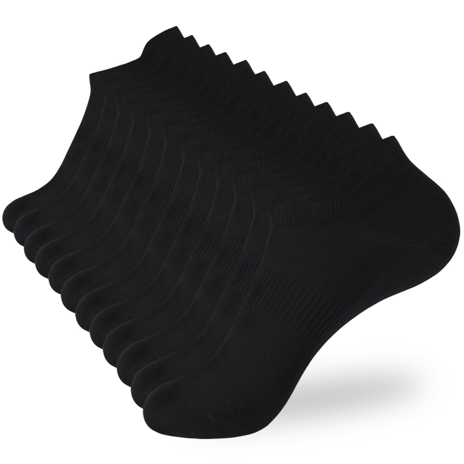 Varionyou Low Cut Tab & No Show Ankle Socks Women's and Men's - 6/10 Pairs Running Socks