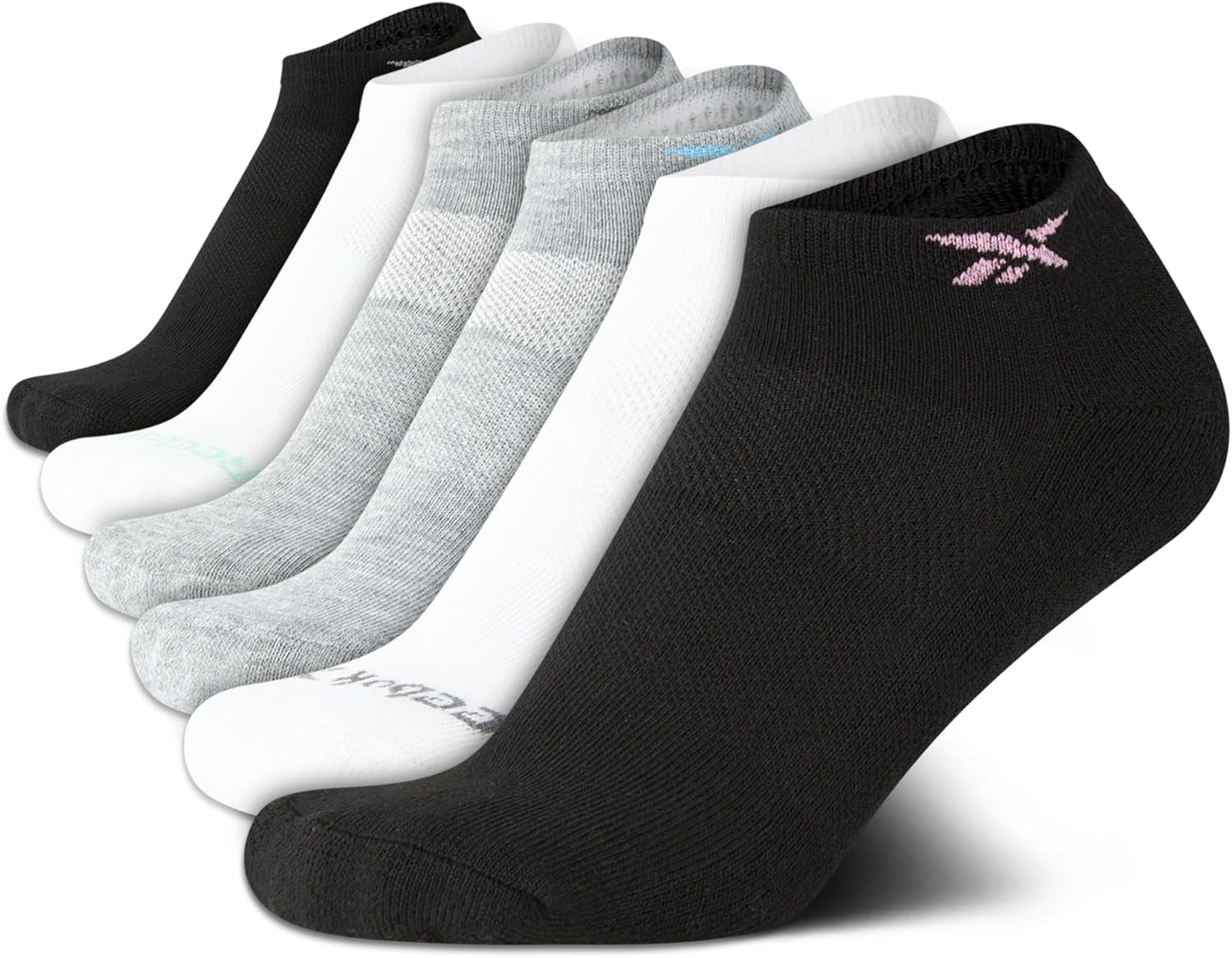 Reebok Women's Low Cut Performance Cushion Comfort Socks - Breathable Athletic Socks for Women (4-10)  
Reebok Women's 6